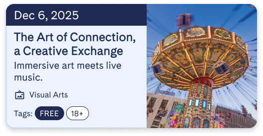 Featured event card, version 4