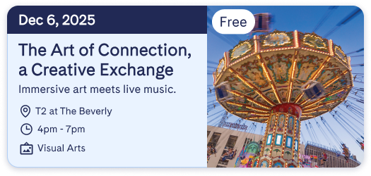 Final featured event card with a Free badge